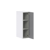 Hugo&Borg Beaumont 9-in W x 30-in H x 14-in D Slate Gray Wall Fully Assembled Cabinet (Flat Panel Shaker Door Style)