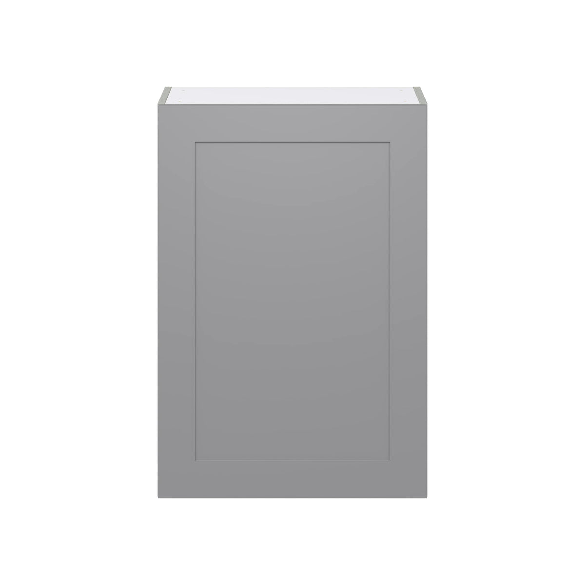 Hugo&Borg Beaumont 24-in W x 35-in H x 14-in D Slate Gray Wall Fully Assembled Cabinet (Flat Panel Shaker Door Style)