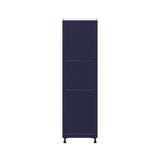 Hugo&Borg Lorette 24-in W x 84.5-in H x 24-in D Navy Blue Pantry Fully Assembled Cabinet (Recessed Panel Shaker Door Style)