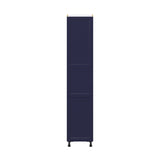 Hugo&Borg Lorette 18-in W x 89.5-in H x 24-in D Navy Blue Pantry Fully Assembled Cabinet (Recessed Panel Shaker Door Style)