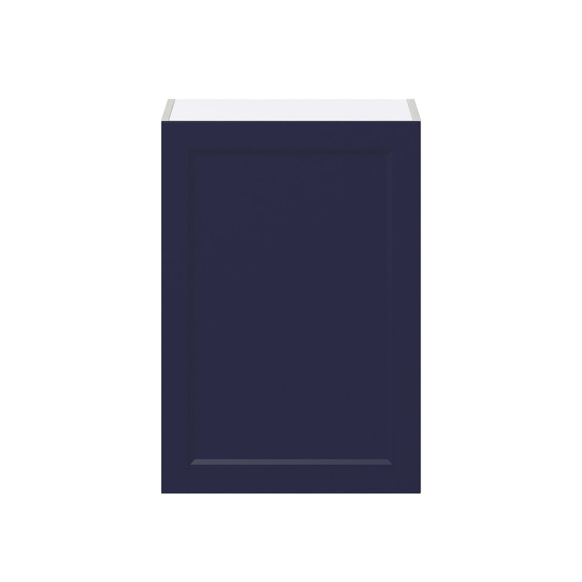 Hugo&Borg Lorette 21-in W x 30-in H x 14-in D Navy Blue Wall Fully Assembled Cabinet (Recessed Panel Shaker Door Style)
