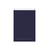 Hugo&Borg Lorette 21-in W x 30-in H x 14-in D Navy Blue Wall Fully Assembled Cabinet (Recessed Panel Shaker Door Style)