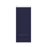 Hugo&Borg Lorette 15-in W x 35-in H x 14-in D Navy Blue 1-Drawer Wall Fully Assembled Cabinet (Recessed Panel Shaker Style)
