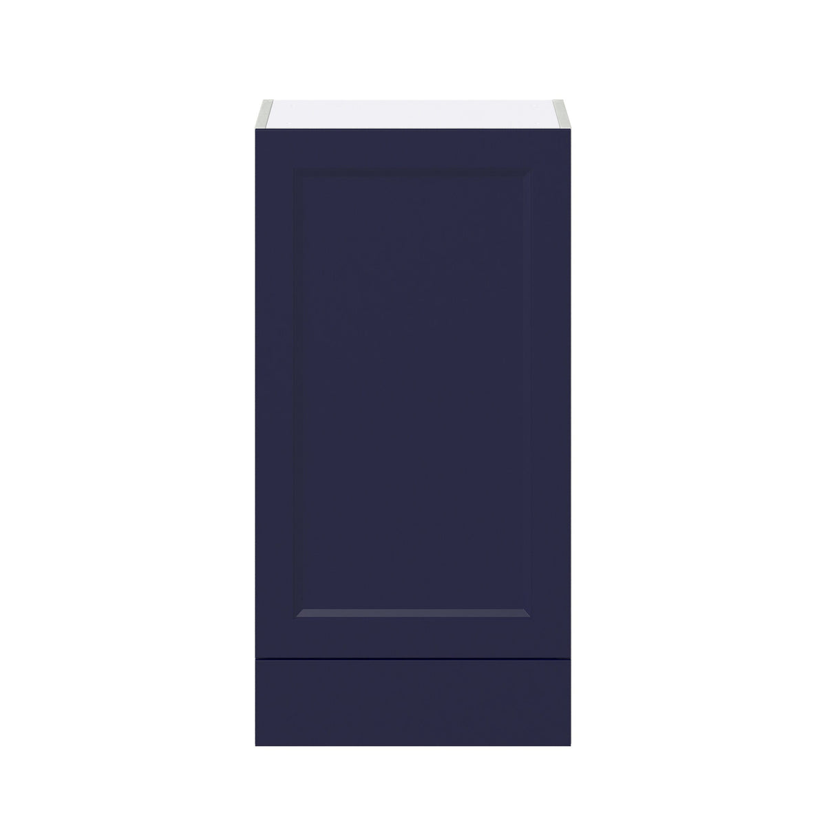Hugo&Borg Lorette 18-in W x 35-in H x 14-in D Navy Blue 1-Drawer Wall Fully Assembled Cabinet (Recessed Panel Shaker Style)