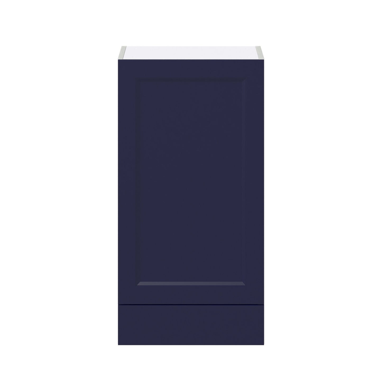 Hugo&Borg Lorette 18-in W x 35-in H x 14-in D Navy Blue 1-Drawer Wall Fully Assembled Cabinet (Recessed Panel Shaker Style)