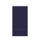 Hugo&Borg Lorette 18-in W x 35-in H x 14-in D Navy Blue 1-Drawer Wall Fully Assembled Cabinet (Recessed Panel Shaker Style)