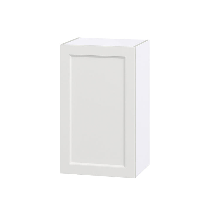Hugo&Borg Riviera 18-in W x 30-in H x 14-in D Bright White Wall Fully Assembled Cabinet (Recessed Panel Shaker Door Style)
