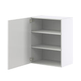 Hugo&Borg Riviera 24-in W x 30-in H x 14-in D Bright White Wall Fully Assembled Cabinet (Recessed Panel Shaker Door Style)