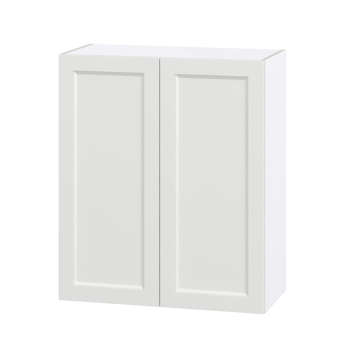 Hugo&Borg Riviera 30-in W x 35-in H x 14-in D Bright White Wall Fully Assembled Cabinet (Recessed Panel Shaker Door Style)