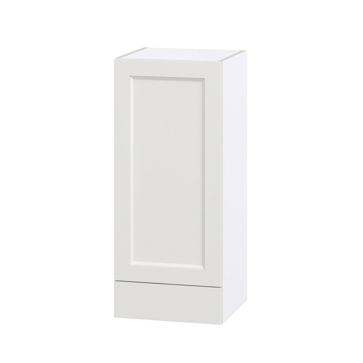 Hugo&Borg Riviera 15-in W x 35-in H x 14-in D Bright White 1-Drawer Wall Fully Assembled Cabinet (Recessed Panel Shaker Style)