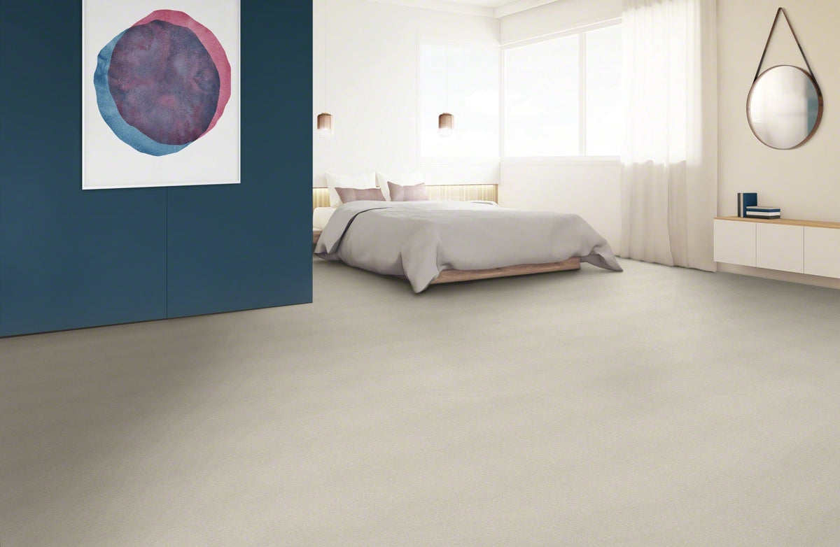 STAINMASTER Essentials Blue Diamonds III 12-ft Minimalist Textured Carpet (Indoor)
