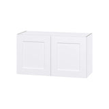 Hugo&Borg Jolie 36-in W x 20-in H x 14-in D Warm White Wall Fully Assembled Cabinet (Flat Panel Shaker Door Style)