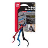 3-Piece Locknut Wrench Tool Kit Fits 0.50 in., 0.75 in. and 1 in. Locknuts - Super Arbor