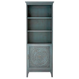 Chennai 25 in. W Linen Cabinet in White Wash - Super Arbor