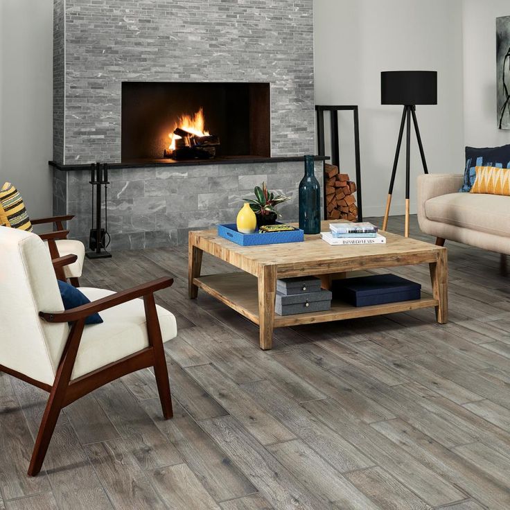 Mohawk ForeverStyle Gray Marble Porcelain Bullnose Trim Tile (3-in x 12-in)
