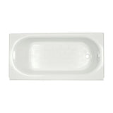 Princeton 60 in. Right Hand Drain Recess Bath For Above Floor Installation in White - Super Arbor