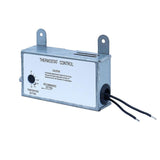 iLIVING 10 Amp Exhaust Fan Thermostat Control, Silver