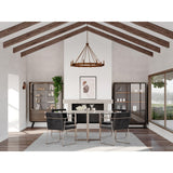 Progress Lighting Breckenridge 8-Light Bronze Farmhouse Chandelier