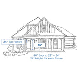 Progress Lighting Milford LED 10.625-in Black Outdoor Flush Mount Light, ENERGY STAR