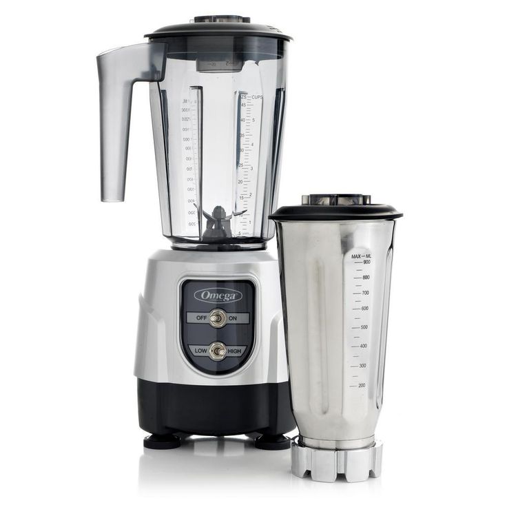 1 HP 48 oz. 2-Speed Silver Blender