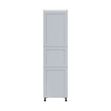 Hugo&Borg Charlesberg 24-in W x 89.5-in H x 24-in D Gray Pantry Fully Assembled Cabinet (Flat Panel Shaker Door Style)