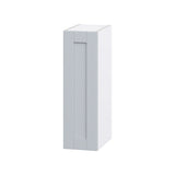 Hugo&Borg Charlesberg 9-in W x 30-in H x 14-in D Gray Wall Fully Assembled Cabinet (Flat Panel Shaker Door Style)