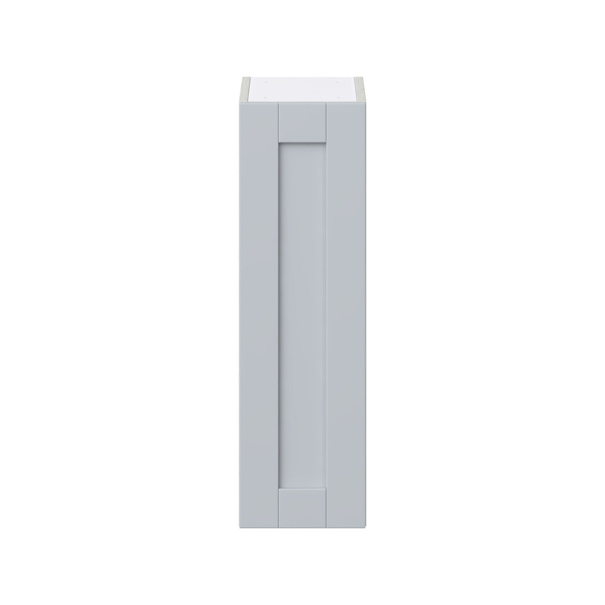 Hugo&Borg Charlesberg 9-in W x 30-in H x 14-in D Gray Wall Fully Assembled Cabinet (Flat Panel Shaker Door Style)