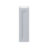Hugo&Borg Charlesberg 9-in W x 30-in H x 14-in D Gray Wall Fully Assembled Cabinet (Flat Panel Shaker Door Style)