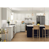Project Source Omaha Unfinished 18-in W x 34.5-in H x 24.5-in D Unfinished Poplar 1-Drawer Base Ready To Assemble Cabinet (Recessed Panel Shaker Style)
