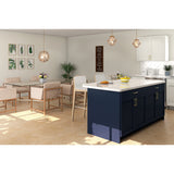 Project Source Omaha Unfinished 18-in W x 34.5-in H x 24.5-in D Unfinished Poplar 1-Drawer Base Ready To Assemble Cabinet (Recessed Panel Shaker Style)