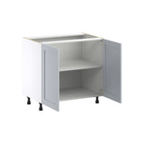 Hugo&Borg Charlesberg 36-in W x 34.5-in H x 24-in D Gray Base Fully Assembled Cabinet (Flat Panel Shaker Door Style)