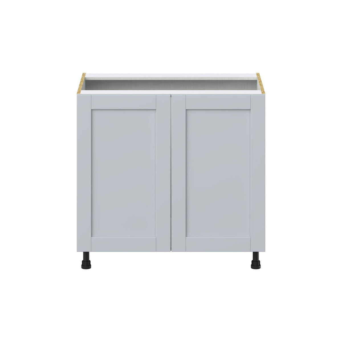 Hugo&Borg Charlesberg 36-in W x 34.5-in H x 24-in D Gray Base Fully Assembled Cabinet (Flat Panel Shaker Door Style)