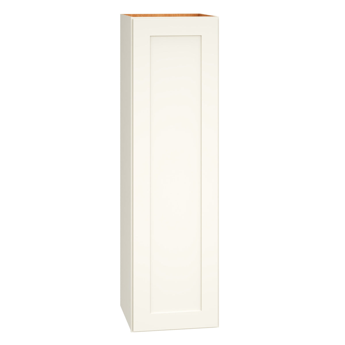 Diamond Express Jamestown 12-in W x 42-in H x 12-in D White Wall Fully Assembled Plywood Cabinet (Recessed Panel Shaker Door Style)