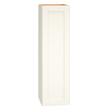 Diamond Express Jamestown 12-in W x 42-in H x 12-in D White Wall Fully Assembled Plywood Cabinet (Recessed Panel Shaker Door Style)