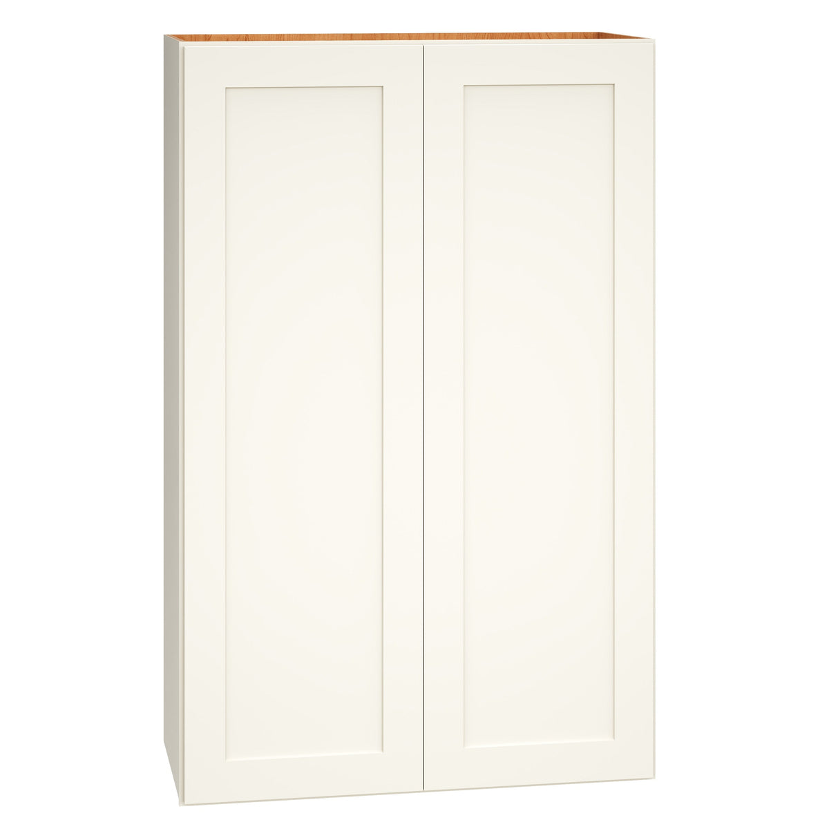 Diamond Express Jamestown 27-in W x 42-in H x 12-in D White Wall Fully Assembled Plywood Cabinet (Recessed Panel Shaker Door Style)