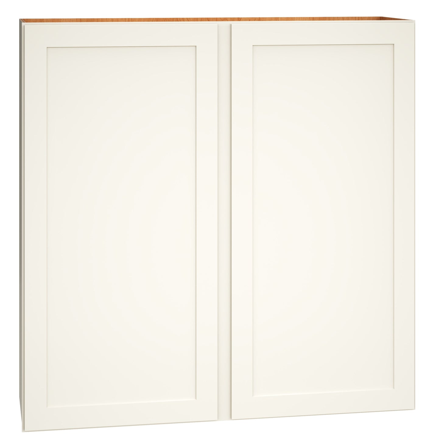 Diamond Express Jamestown 42-in W x 42-in H x 12-in D White Wall Fully Assembled Plywood Cabinet (Recessed Panel Shaker Door Style)
