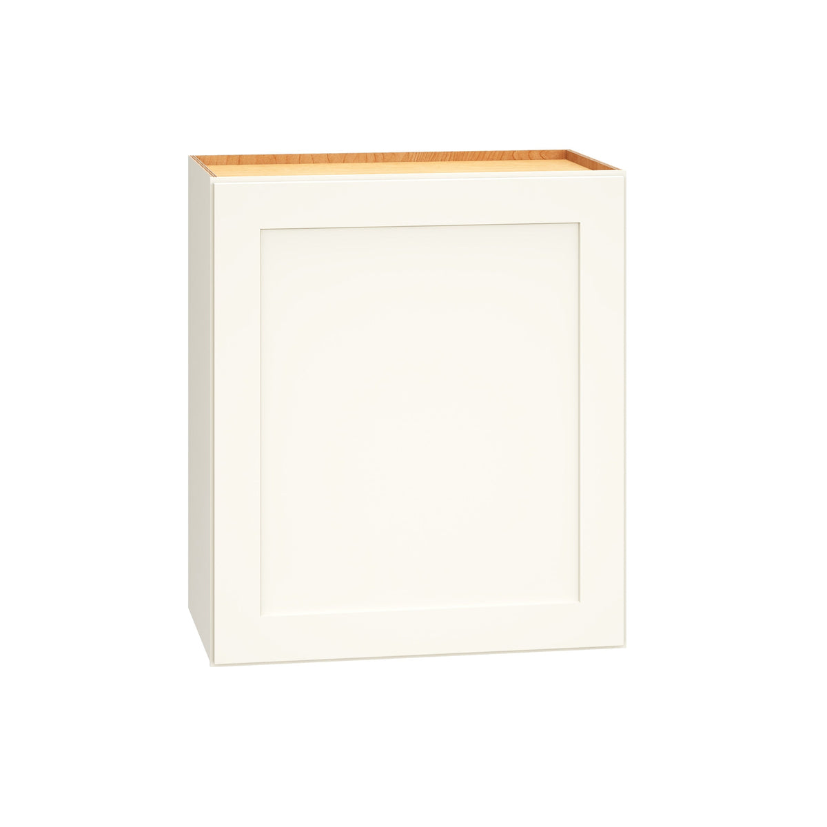Diamond Express Jamestown 21-in W x 24-in H x 12-in D White Wall Fully Assembled Plywood Cabinet (Recessed Panel Shaker Door Style)