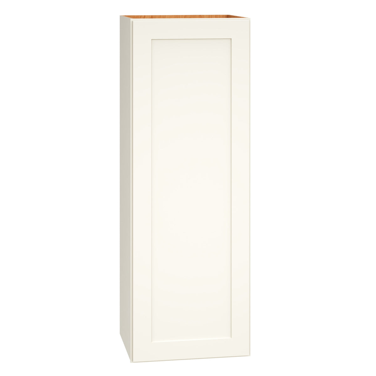 Diamond Express Jamestown 15-in W x 42-in H x 12-in D White Wall Fully Assembled Plywood Cabinet (Recessed Panel Shaker Door Style)
