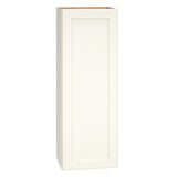 Diamond Express Jamestown 15-in W x 42-in H x 12-in D White Wall Fully Assembled Plywood Cabinet (Recessed Panel Shaker Door Style)