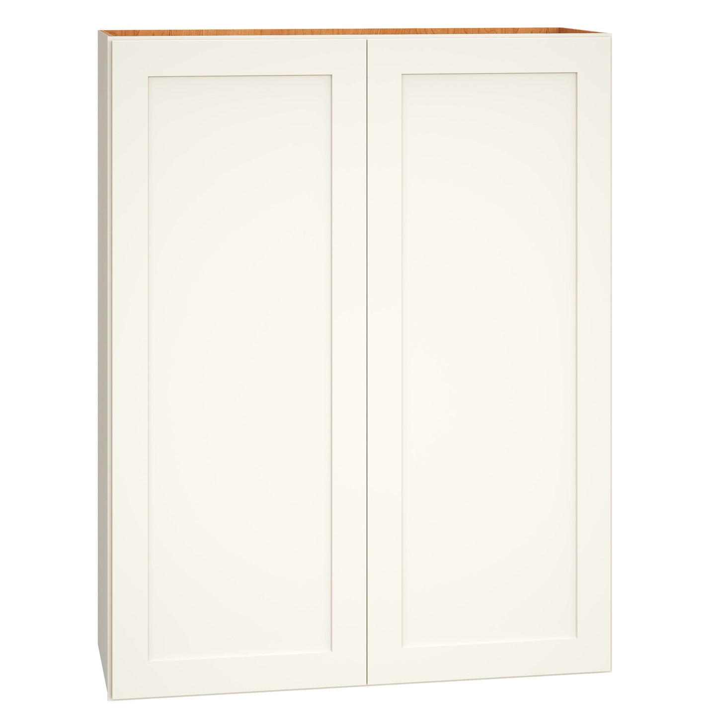 Diamond Express Jamestown 33-in W x 42-in H x 12-in D White Wall Fully Assembled Plywood Cabinet (Recessed Panel Shaker Door Style)