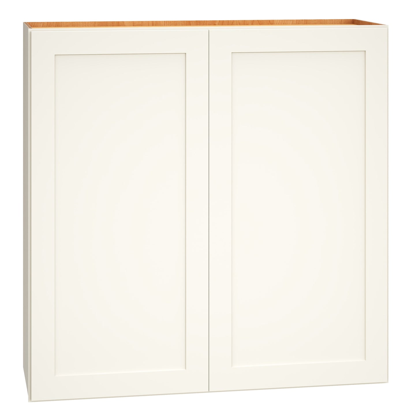 Diamond Express Jamestown 36-in W x 36-in H x 12-in D White Wall Fully Assembled Plywood Cabinet (Recessed Panel Shaker Door Style)
