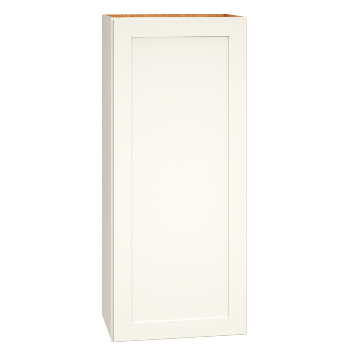 Diamond Express Jamestown 18-in W x 42-in H x 12-in D White Wall Fully Assembled Plywood Cabinet (Recessed Panel Shaker Door Style)