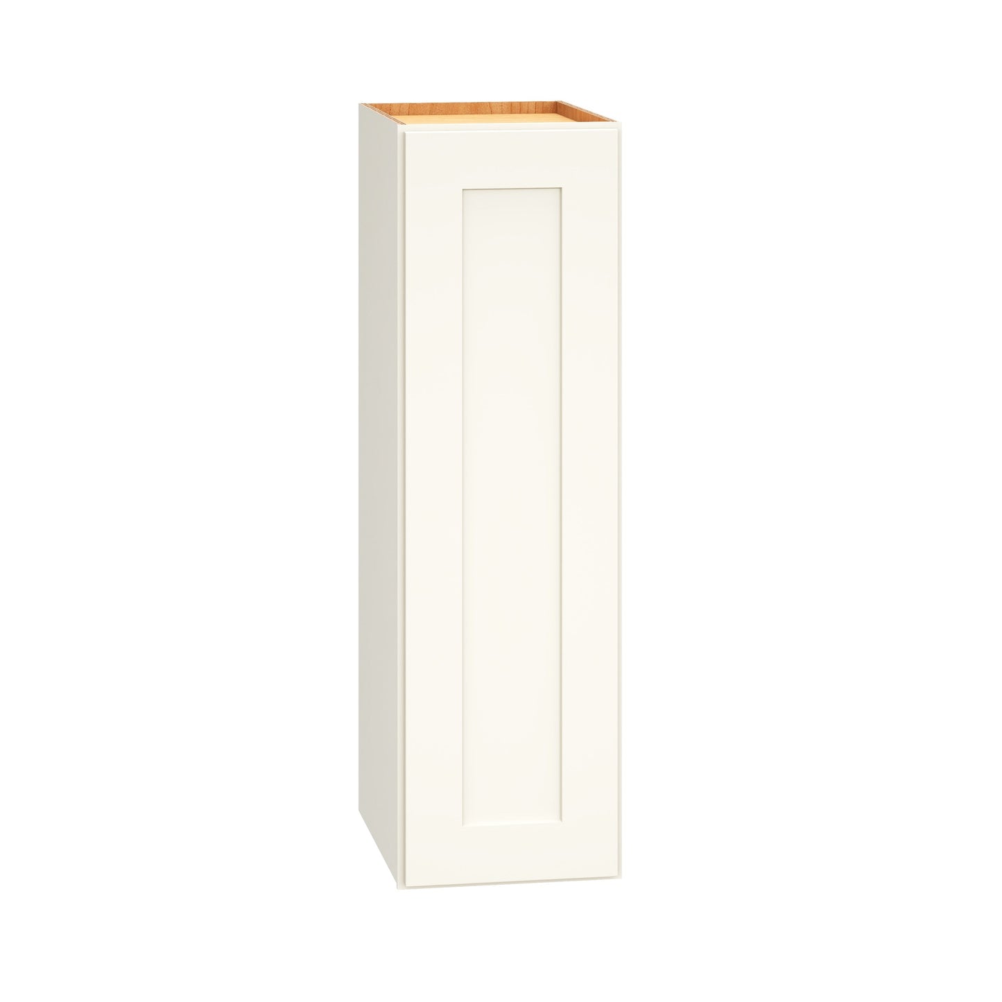 Diamond Express Jamestown 9-in W x 30-in H x 12-in D White Wall Fully Assembled Plywood Cabinet (Recessed Panel Shaker Door Style)