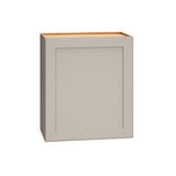 Diamond Express Jamestown 21-in W x 30-in H x 12-in D Cloud Gray Wall Fully Assembled Plywood Cabinet (Recessed Panel Shaker Door Style)