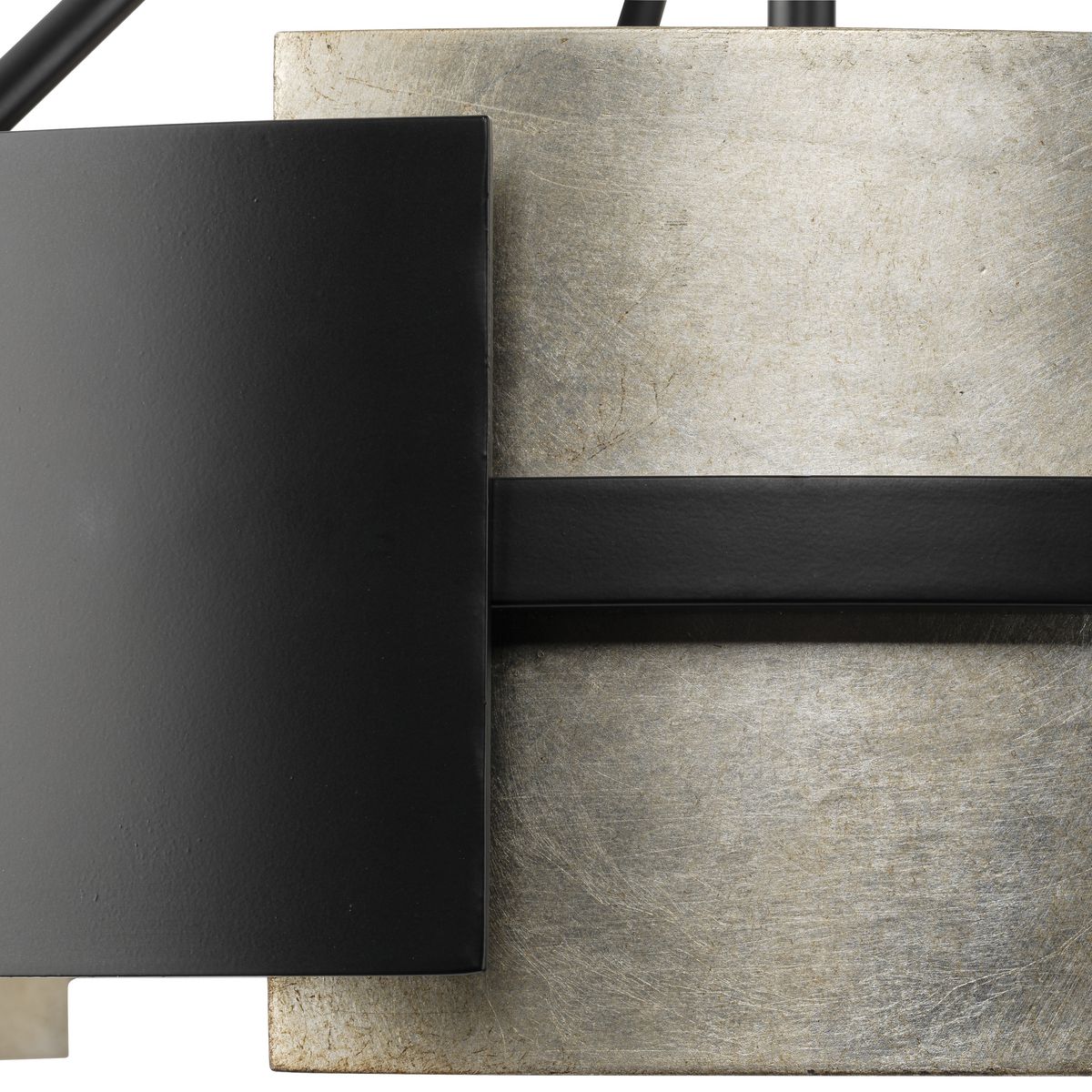 Progress Lighting Lowery 6-Light Matte Black Modern/Contemporary Chandelier