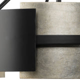 Progress Lighting Lowery 6-Light Matte Black Modern/Contemporary Chandelier