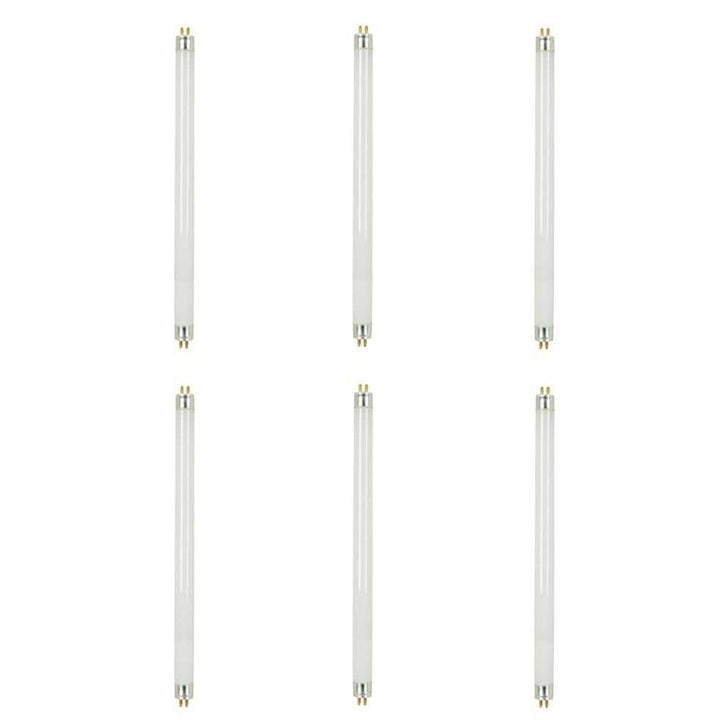 Feit Electric 1 ft. 8-Watt T5 Cool White (4100K) G5 Linear Fluorescent Tube Light Bulb (6-Pack)