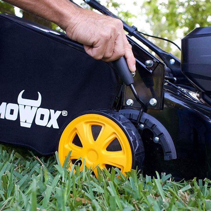 MOWOX 20 in. 82-Volt Self-Propelled Cordless Walk Behind Mower with 5.0 Ah Battery and Charger