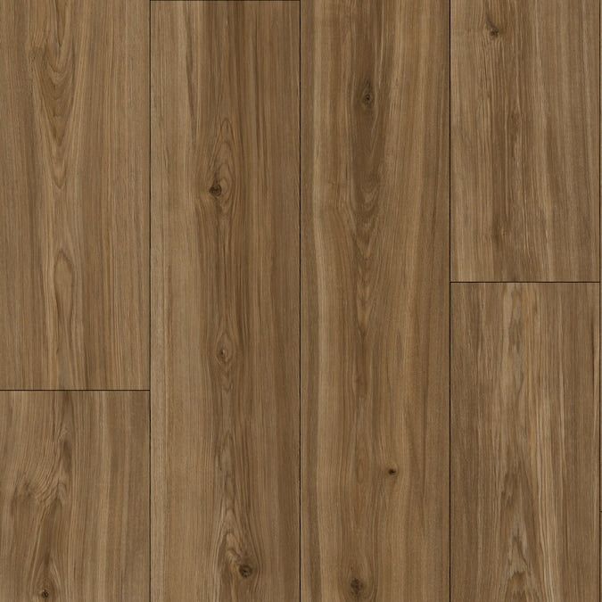 STAINMASTER PetProtect Bittersweet Hickory 12-mm T x 7-1/2-in W x 50-in L Waterproof Wood Plank Laminate Flooring (23.69-sq ft / Carton)