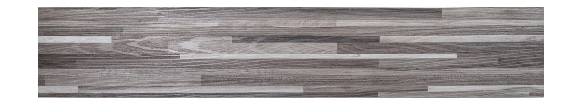Lucida USA (Sample) BaseCore Dark Grey Gray Wood Look 12-mil Water Resistant Peel and Stick Vinyl Tile